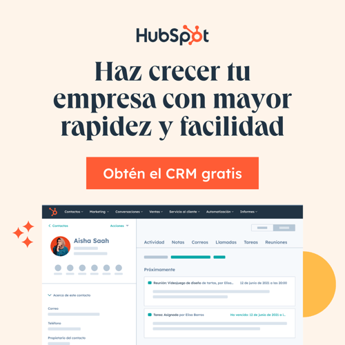 Obtén HubSpot gratis