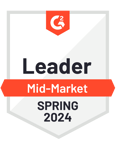 badge-leader-mid-market sales hub 2024
